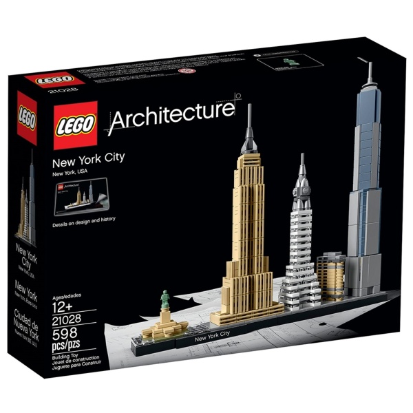 Lego Architecture New York 12 Ani+ 598 Piese 21028